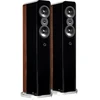 Image de Q Acoustics Concept 500 Noir & Noyer - Enceintes colonne (la paire)