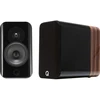 Image de Q Acoustics Concept 300 Noir & Noyer - Enceintes bibliothèque (la paire)