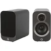 Image de Q ACOUSTICS 3010i Paire d'enceintes compactes pour étagère Gris Graphite   Boîtier Reflex 2 Voies, Haut-Parleur de Basse 100 mm et Tweeter 22 mm   HiFi stéréo/Passif en occasion ou reconditionné