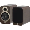 Image de Q Acoustics 3020C Noyer - Enceintes bibliothèque (la paire)