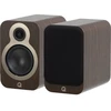 Image de Q Acoustics 3030C Noyer - Enceintes bibliothèque (la paire)