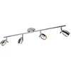 Image de Firstlight Marine - Plafonnier De Salle De Bains De Barre De 4 Projecteurs De Lumière Chrome Ip44, Gu10