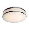 Image de Firstlight Products - Firstlight Atlantis - Diffuseur Blanc Rond De Plafonnier Affleurant De Salle De Bains De Led, Garniture Ip44 De Chrome