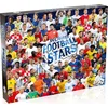 Image de Mouvements gagnants 1000 el. Stars du football mondial