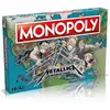 Image de Jeu de société WINNING MOVES Monopoly Metallica World Tour édition thématique 14+ 6 pions métal multicolore - Neuf
