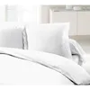 Image de Lovely Home Lot De 2 Taies Doreillers 100% Coton 63x63 Cm Blanc