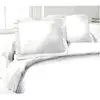 Image de Lovely Home Lot De 2 Taies D'Oreillers 100% Coton 50x70 Cm - Blanc