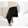 Image de Les Tendances - Lovely Home Lot De 2 Taies De Traversin 100% Coton 85x185 Cm Noir