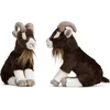 Image de Living Nature Peluche Chèvre brune assise 20 cm