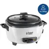 Image de 27030-56 - Cuiseur Riz - 1200g - 300w - Panier Vapeur - Maintien Au Chaud - Bol Antiadhesif Amovible - Noir Et Bla - Russell Hobbs