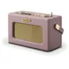 Image de Radio Roberts Revival Uno BT, portable, analogique et numérique, DAB, DAB+, FM, rose, bouton rotatif, externe