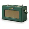 Image de Roberts Radio Revival Uno BT, portable, analogique et numérique, DAB, DAB+, FM, vert, bouton rotatif, externe