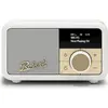 Image de Roberts Revival Petite 2 mini radio DAB+ et FM avec réception Bluetooth, crème pastel