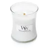 Image de Woodwick - Bougie Parfumée Thé Blanc Et Jasmin Petit Modèle