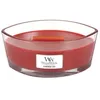 Image de Bougie Parfumée Woodwick Ellipse, Vanilla Bean 76112e