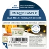 Image de Fondant Parfumé Au Thé De Noël Yankee Candle London 22 G