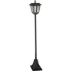 Image de Réverbère solaire - Metro - 20 lumens - noir - 130 x 18 cm