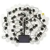 Image de Guirlande lumineuse solaire Globulb 40 LED blanc chaud, 13,7 m, panneau solaire, IP44