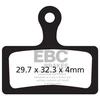 Image de Cfa614hh - Plaquettes De Frein Frittées Pour Vélo Ebc Brakes
