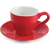 Image de Olympia Cafe Tasse à espresso rouge 10cl (12 pièces)