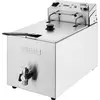 Image de Friteuse électrique simple Buffalo avec minuterie 8 L