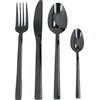 Image de Mikasa C000390 - Set de couverts (16 pièces, acier inoxydable), couleur noir