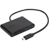 Image de Adaptateur USB USB-C USB-A HDMI noir
