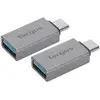 Image de Targus ACA979GL changeur de genre de câble Argent - Neuf