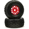 Image de Roue Arrma avec pneu dBoots Fortress noir (paire)