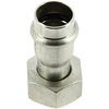 Image de Union Inox 316 À Sertir Ø18 Femelle Écrou Libre 3/4