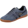 Image de Baskets de sport Gola Harrier pour hommes, modèle bas, couleur gris, parfaites pour le quotidien
