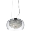 Image de Suspension, chrome, aluminium, H 80 cm, CURVA