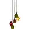 Image de Searchlight - Vibrant - Luminaire Suspendu À 5 Grappes Colorées, E14