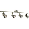 Image de Barre De 4 Spots Focus Laiton Antique Gu10 Maxi 50w