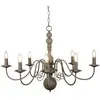 Image de Greythorne Lustre Contemporain Acier 8 Lumières E14