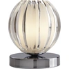 Image de Claw Touch lampe de table, chrome, acrylique clair, verre d ©poli
