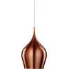 Image de Suspension Vibrant, 60 W, 26 x 26 x 160 cm, finition cuivre, douille E27, longueur du câble 260 mm