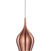 Image de Vibrant Lampe suspendue à 1 flamme, couleur cuivre Ø12 cm E14