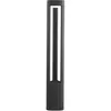 Image de Michigan Exterieur Led Borne Exterieure Led 7w 926 Lumens 4000k Ip54 Cli Haut 80cm Metal Gris Foncé Et Polycarbonate