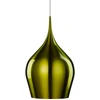 Image de Vibrant Lampe à suspension à 1 flamme verte Ø26 cm E27