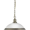 Image de Suspension moderne en laiton antique 1xE27 jusqu'à 40 watts 230V en métal et verre Chambre à coucher Cuisine Salon Salle à manger Lampes Luminaires Éclairage intérieur