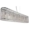 Image de Elise - Barre De Suspension À 8 Ampoules Au Fini Chrome Avec Cristaux, G9 - Searchlight