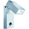 Image de Outdoor - Applique Murale Extérieure À Led En Acier Inoxydable Avec Détecteur De Mouvement Ip44 - Searchlight