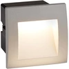 Image de 1W cheville Led intérieur / extérieur encastré carré, gris 4000K verre