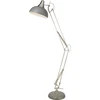 Image de Lampadaire Goliath - Gris et chrome