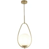 Image de Pendentif boule Avalon 1Lt, or avec verre opale