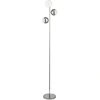 Image de MARBLES Lampadaire 3 feux - chrome avec CRYSTAL Sund