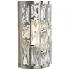 Image de BIJOU 2 flammes chromé WALL LIGHT avec verre cristal