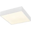 Image de Zeus 1Lt Square Bathroom Ceiling Light, White