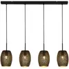 Image de Pendentif Laser 4Lt, Noir Et Or